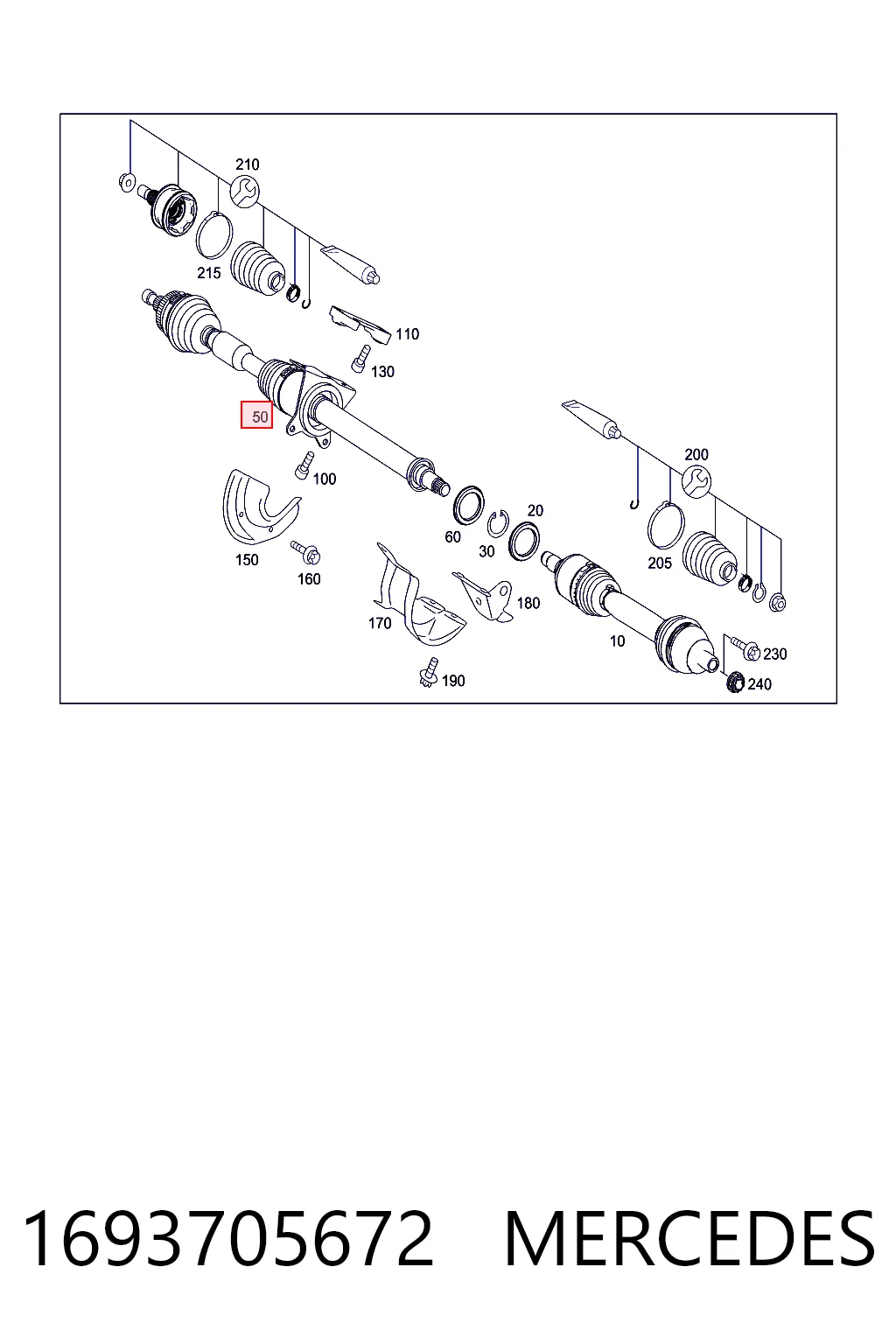 1693705672 Mercedes Semieje delantero derecho