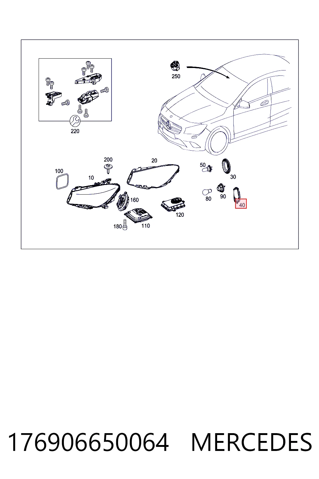 176906650064 Mercedes