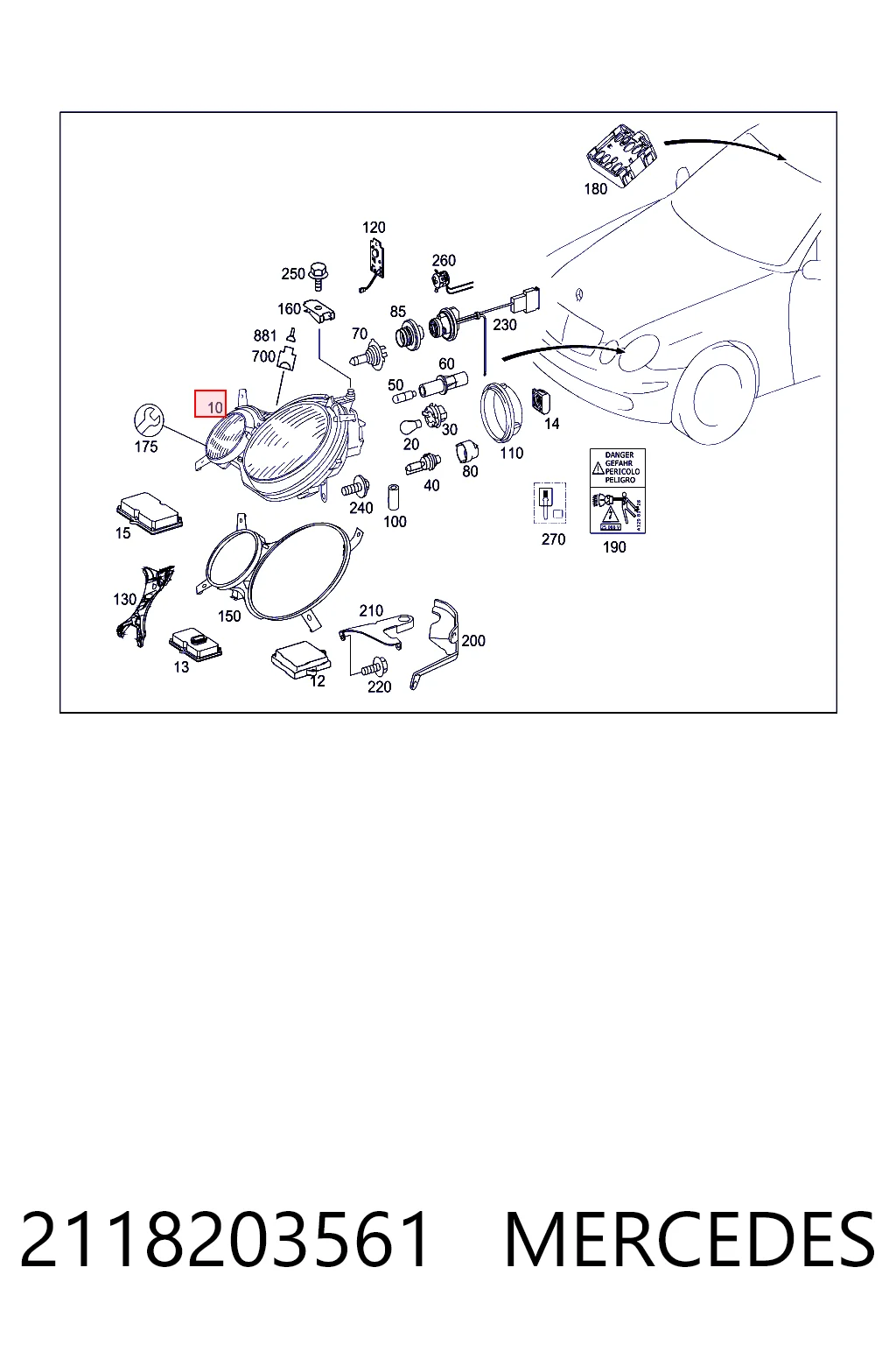 Faro Polcar 5017091E precio, desde 203,01 EUR