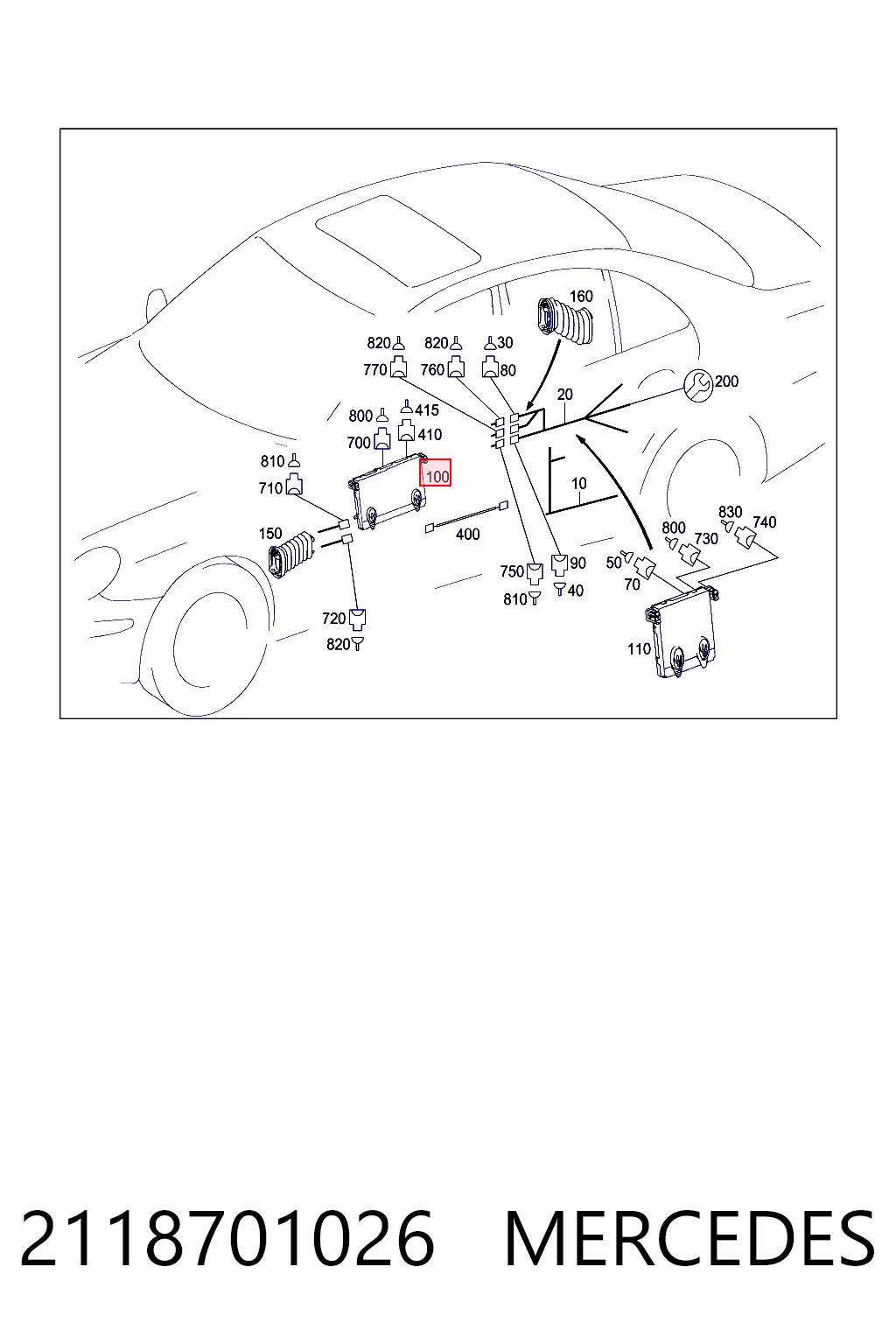 Comprar Módulo de confort Mercedes E  W211