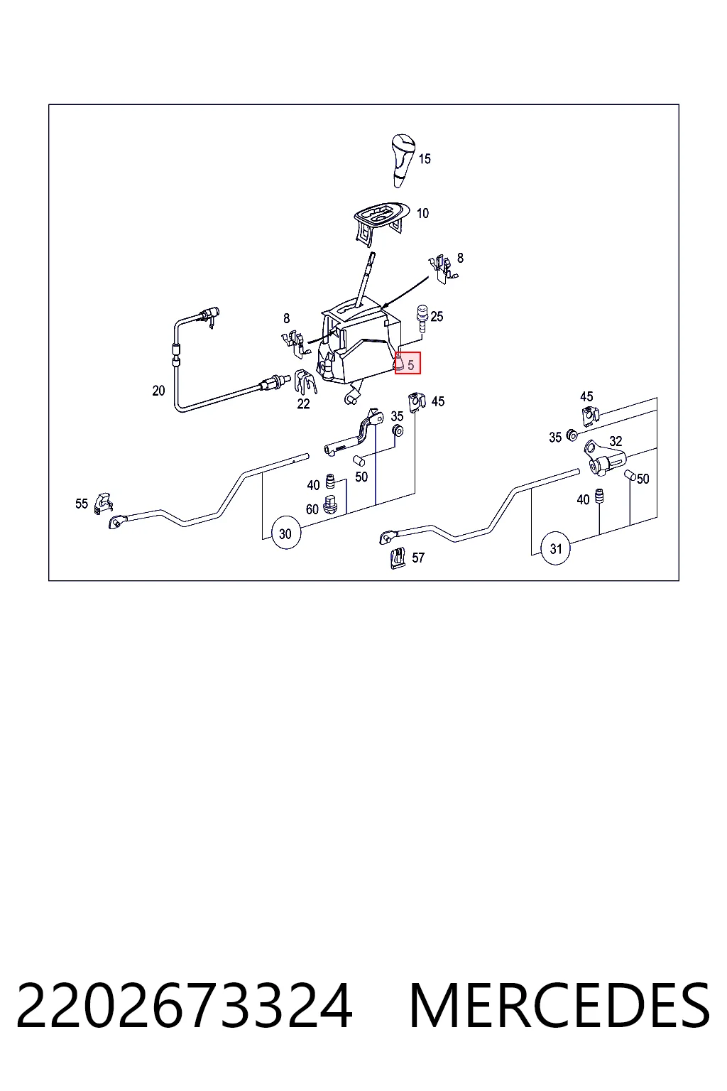 Comprar Palanca de cambios Mercedes S  W220
