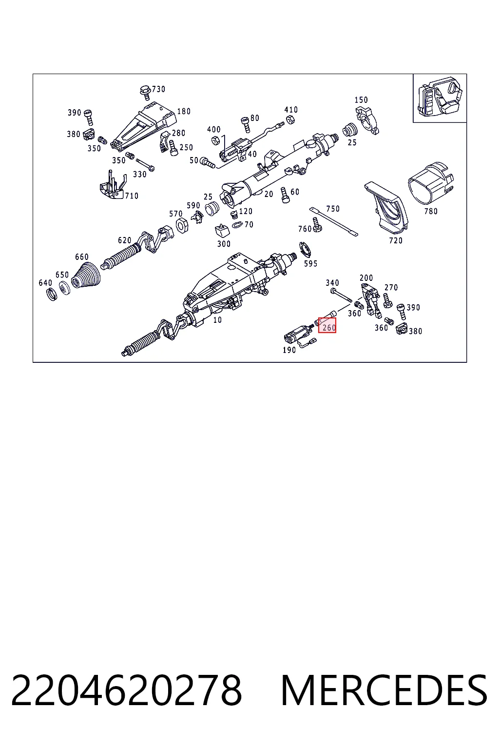 2204620278 Mercedes