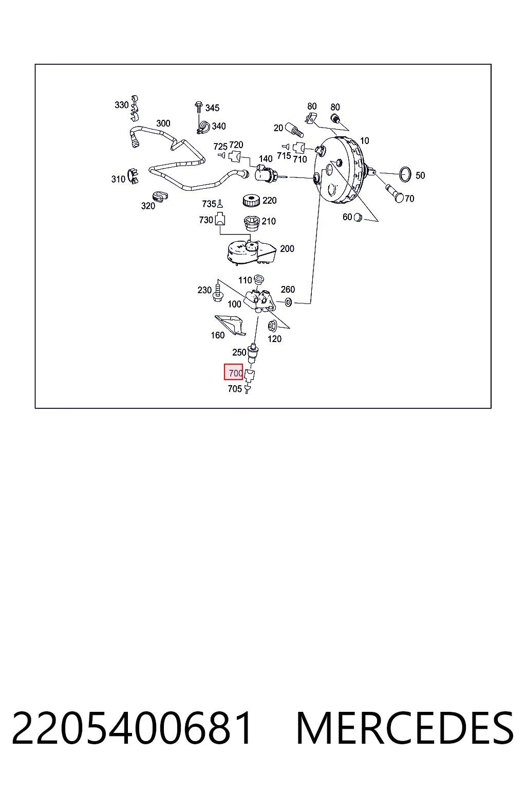 Conector universal 8201428503 Nissan/Infiniti