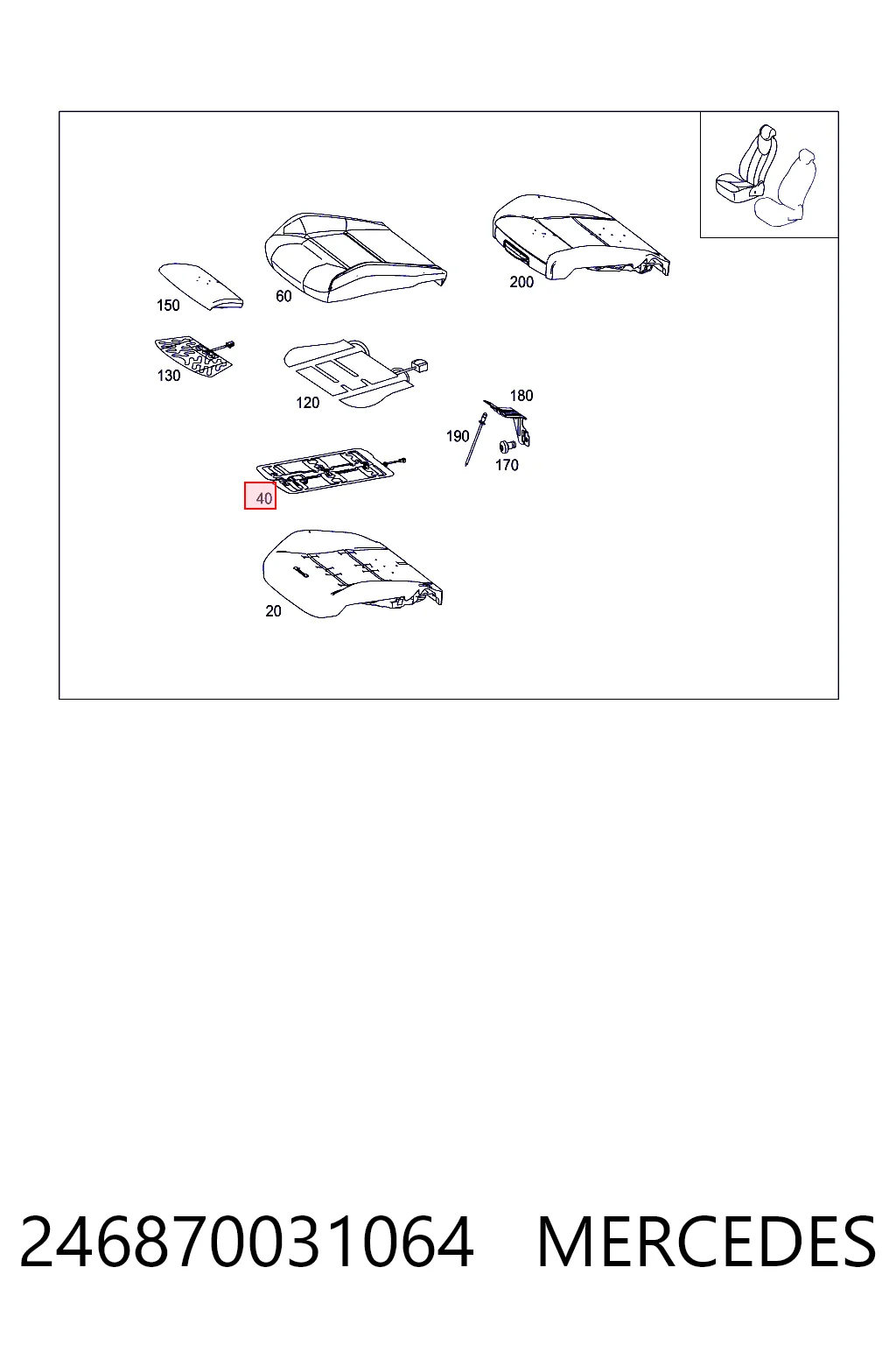 246870031064 MERCEDES
