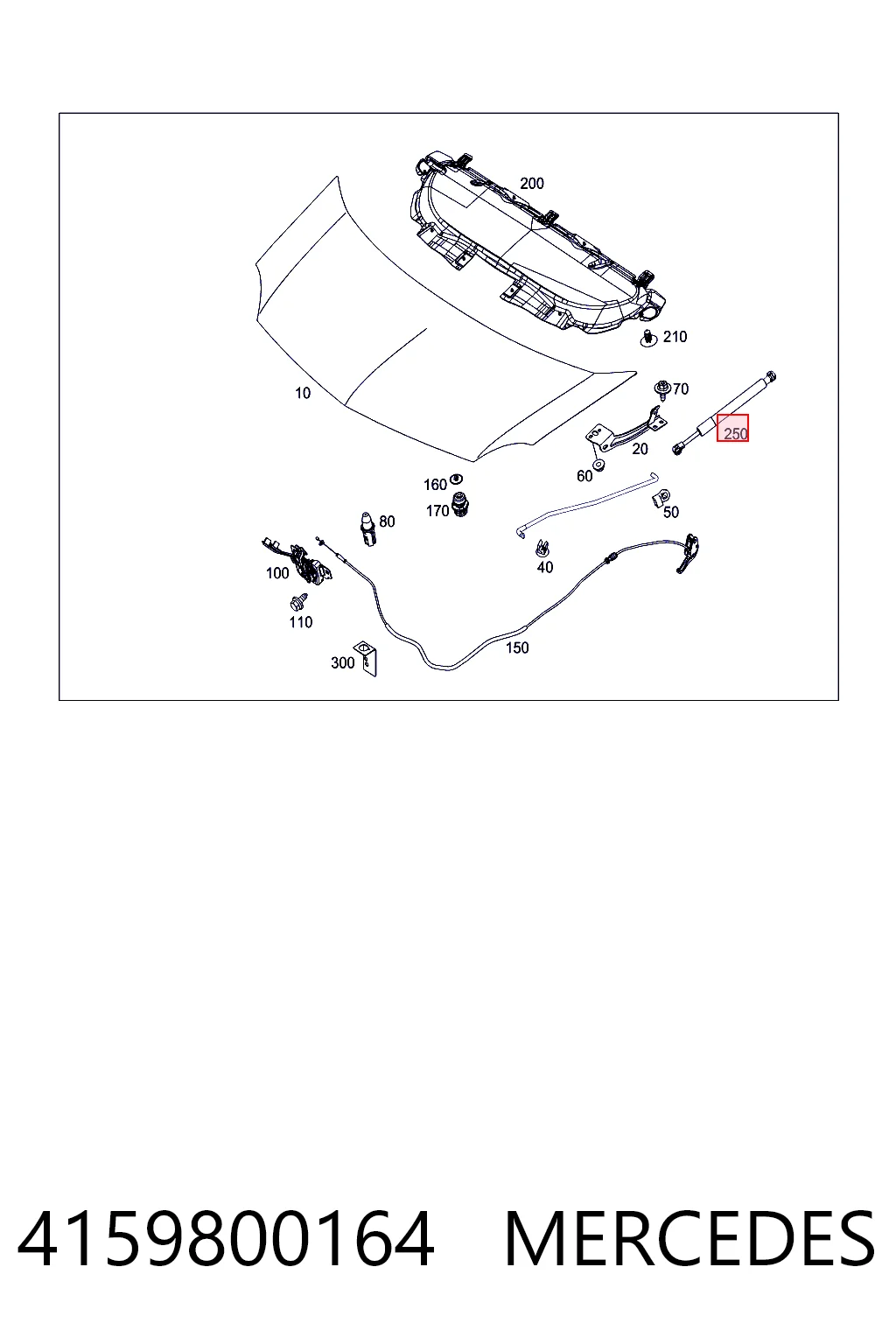 4159800164 Mercedes
