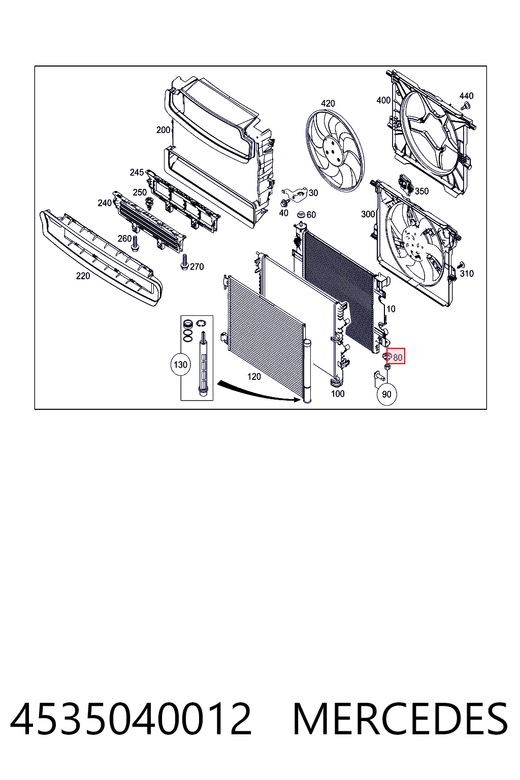 4535040012 Mercedes