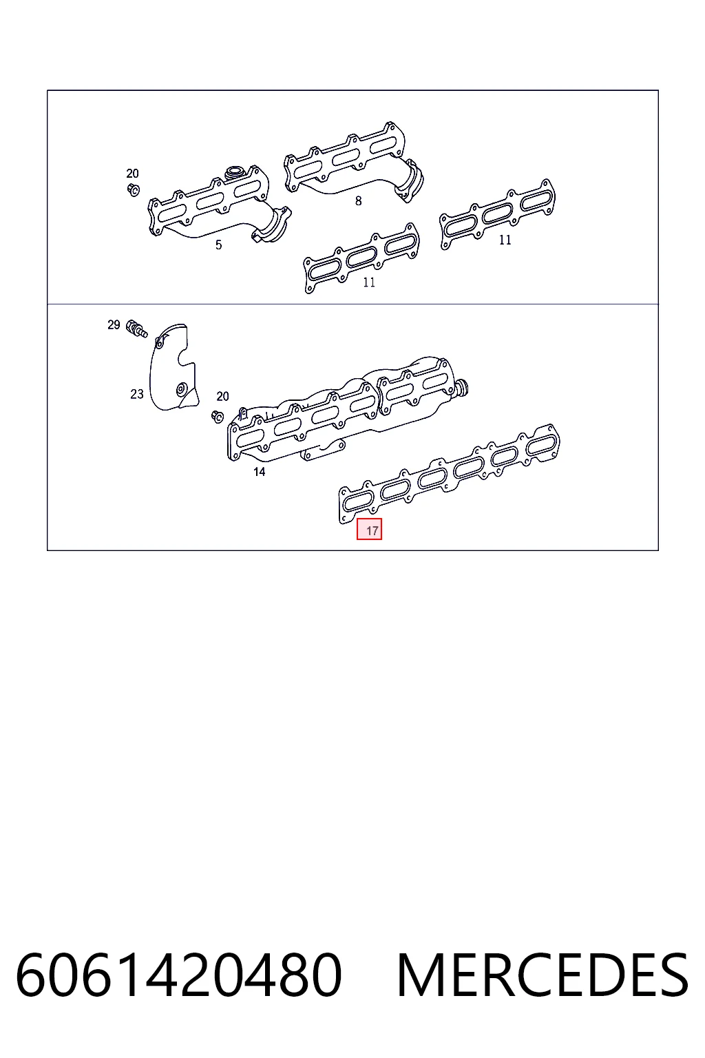 6061420480 Mercedes
