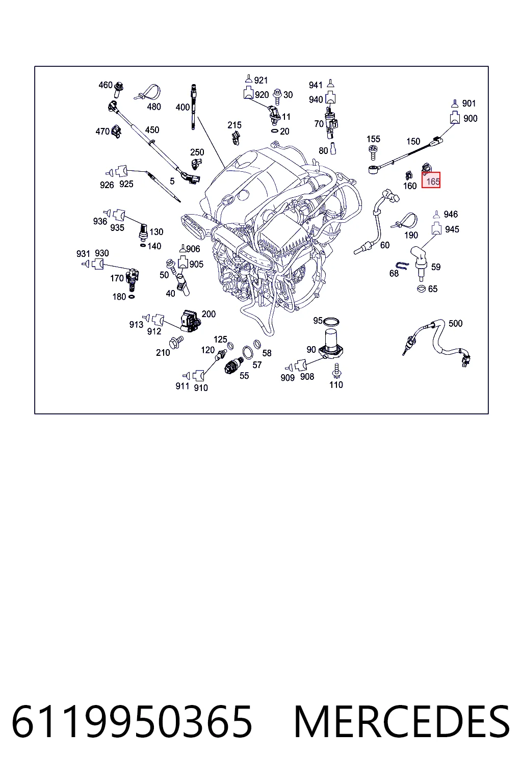 6119950365 Mercedes