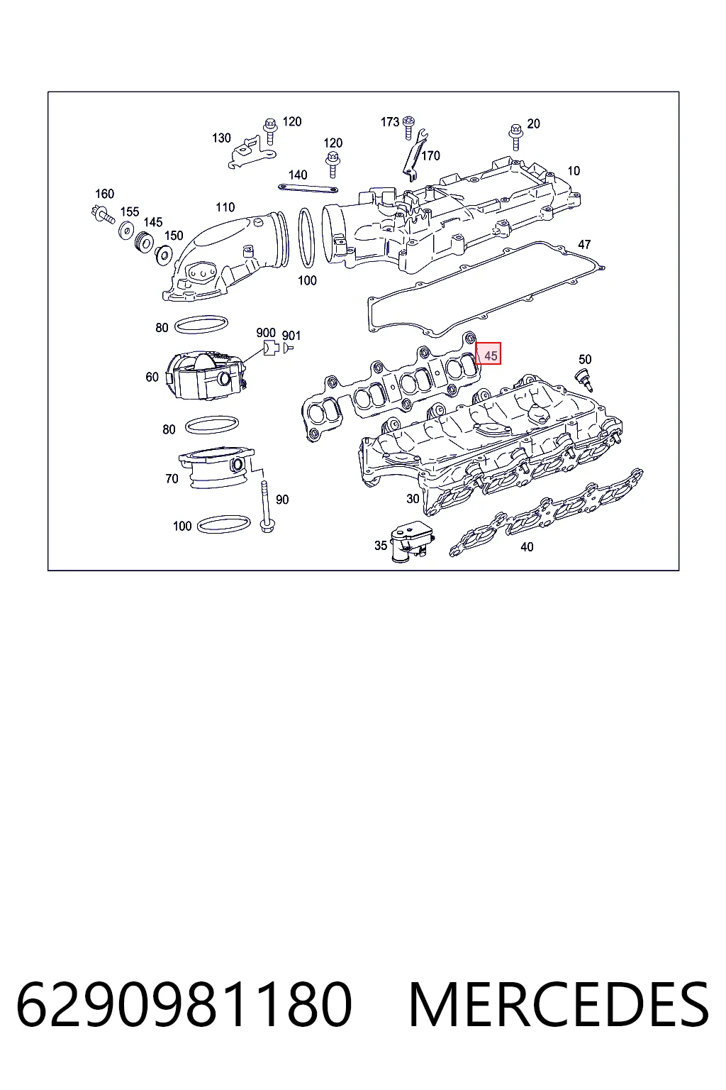 6290981180 Mercedes