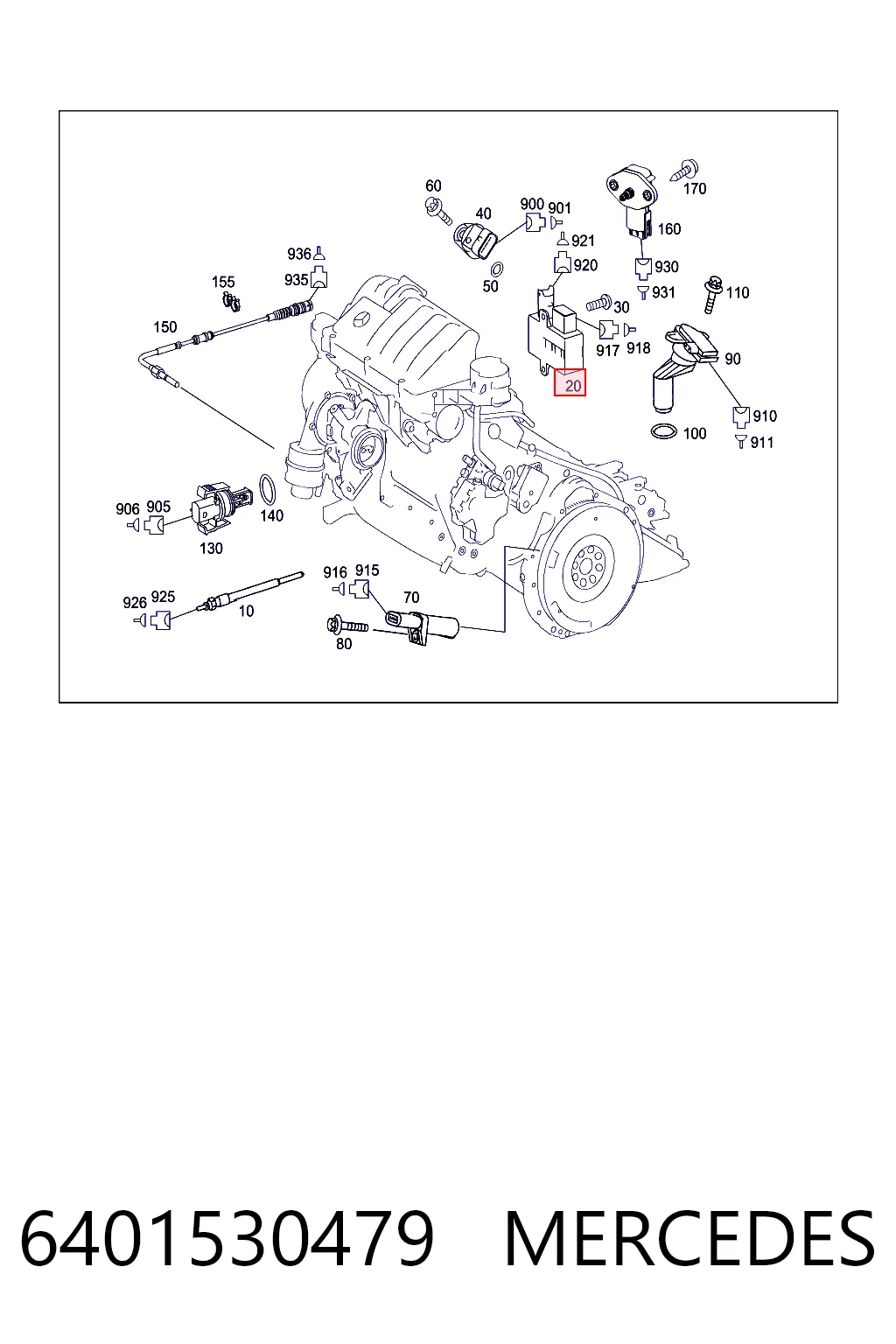 Comprar Relé de los calentadores Mercedes A  W169