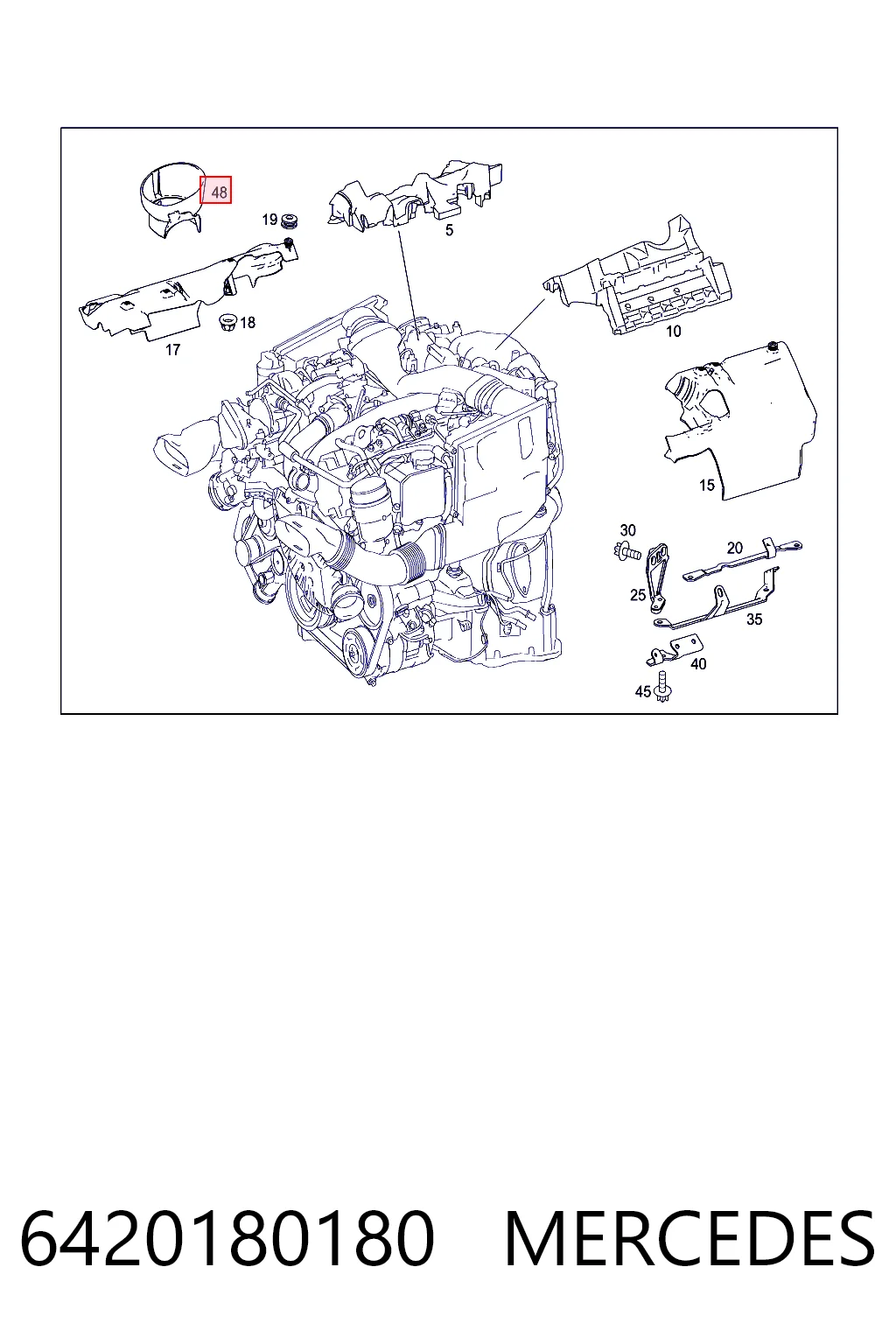 6420180180 Mercedes 