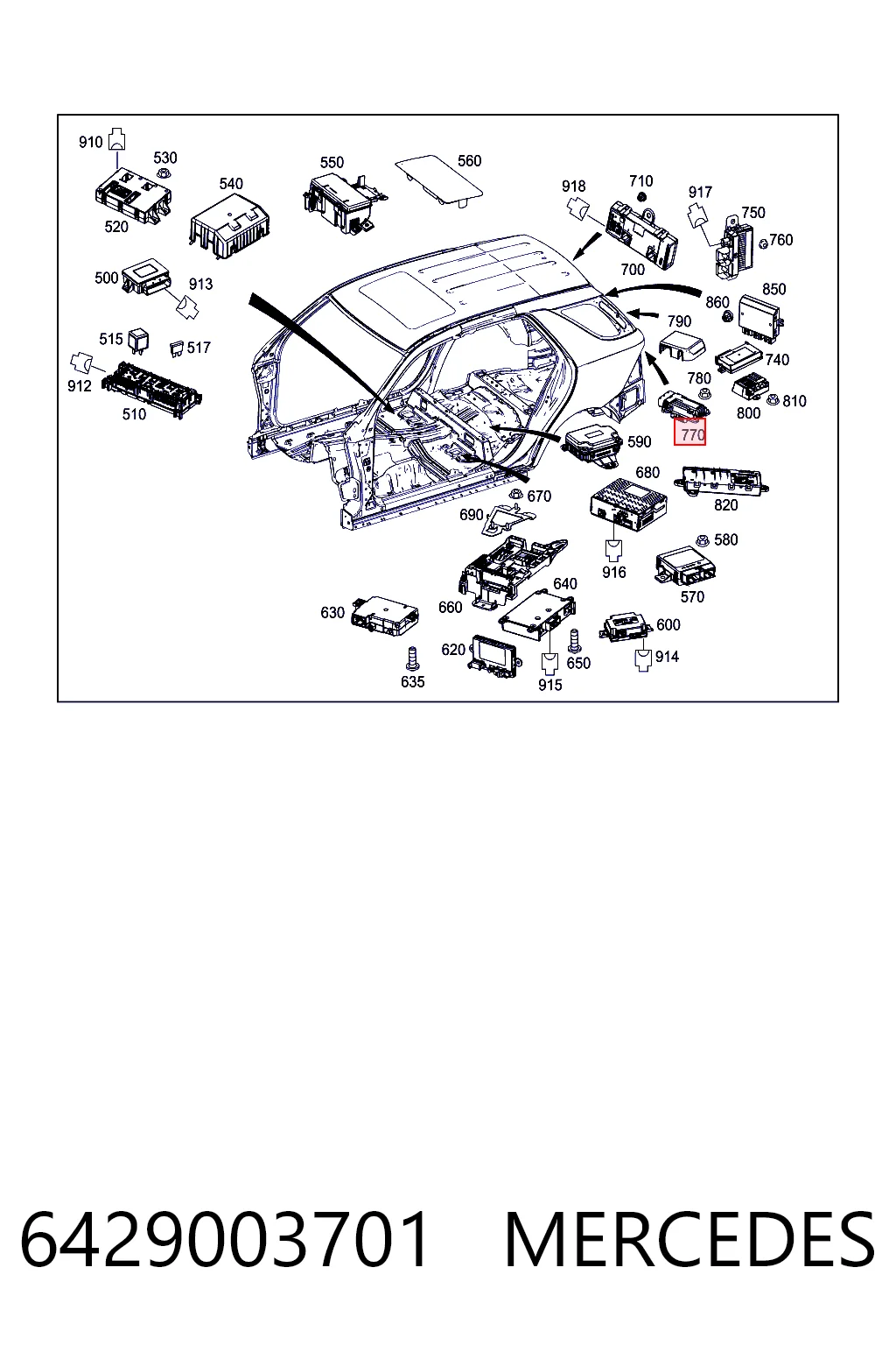 6429003701 Mercedes