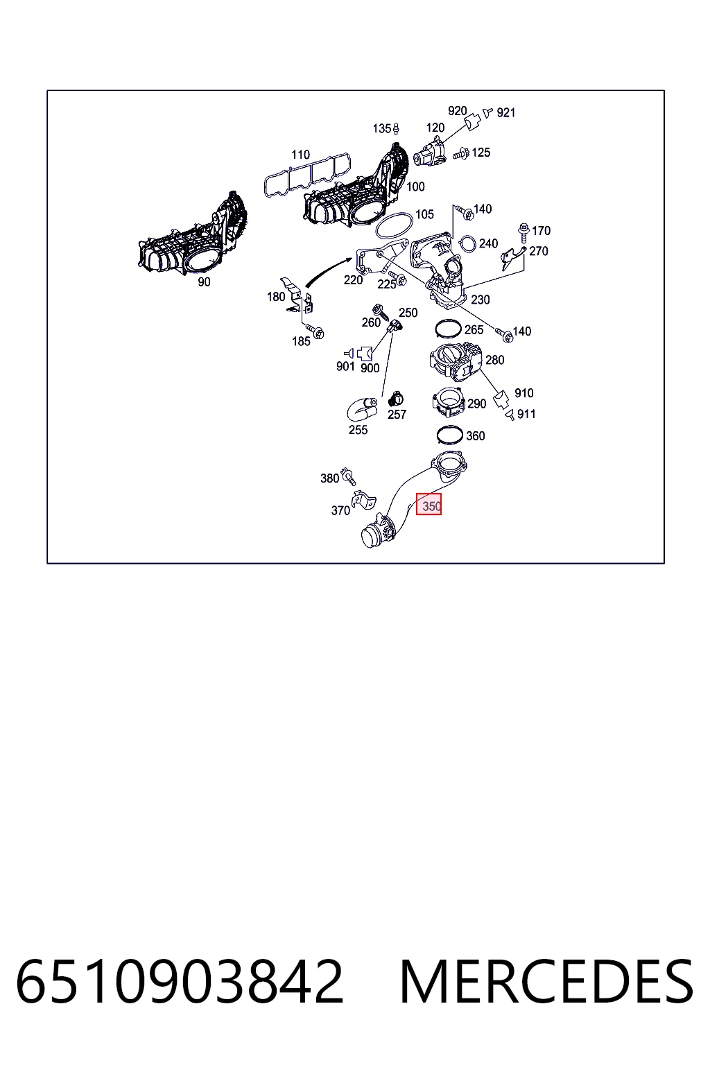 6510903842 Mercedes