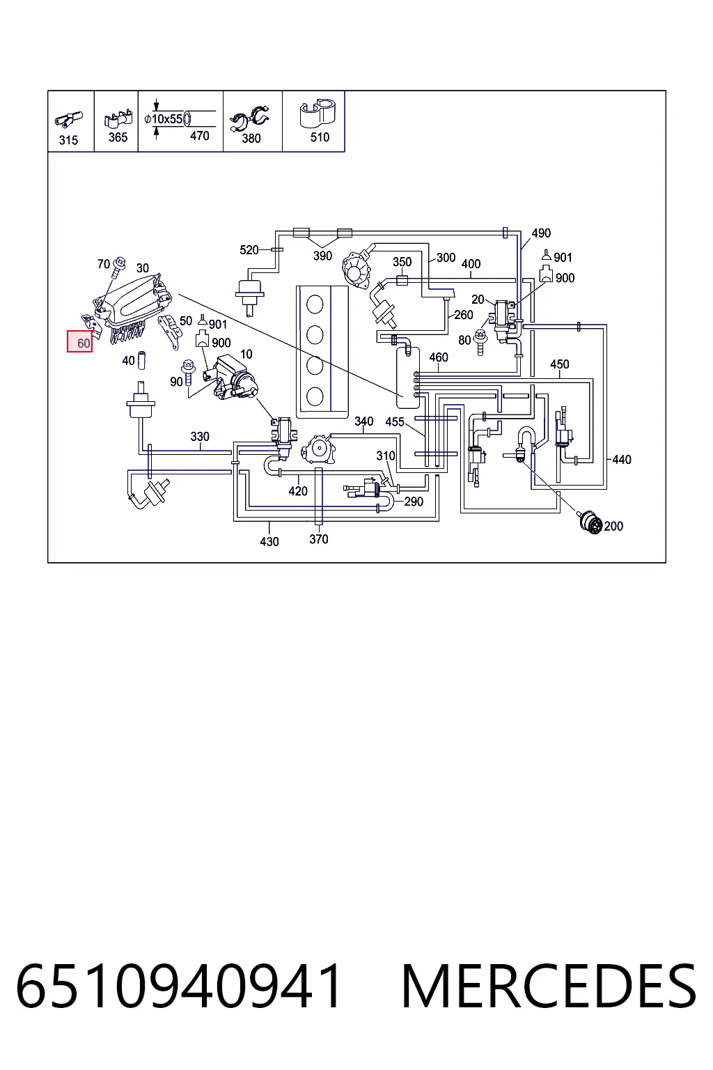 6510940941 MERCEDES