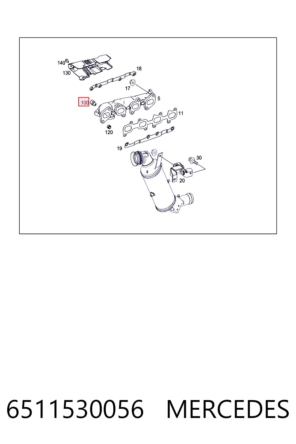 6511530056 Mercedes