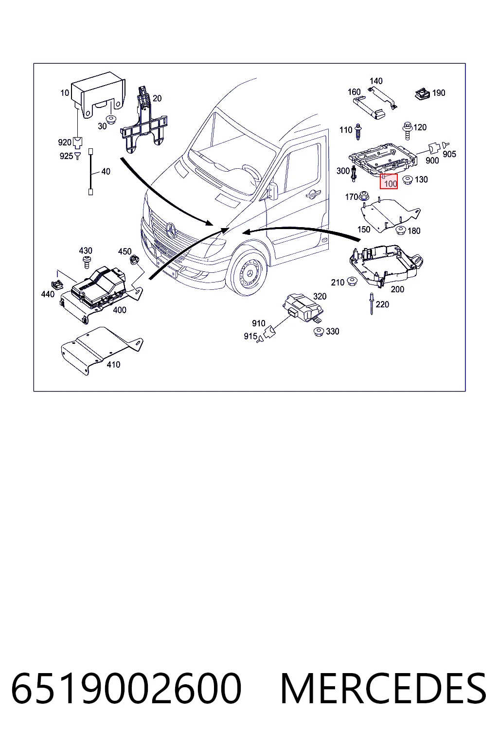 6519002600 Mercedes