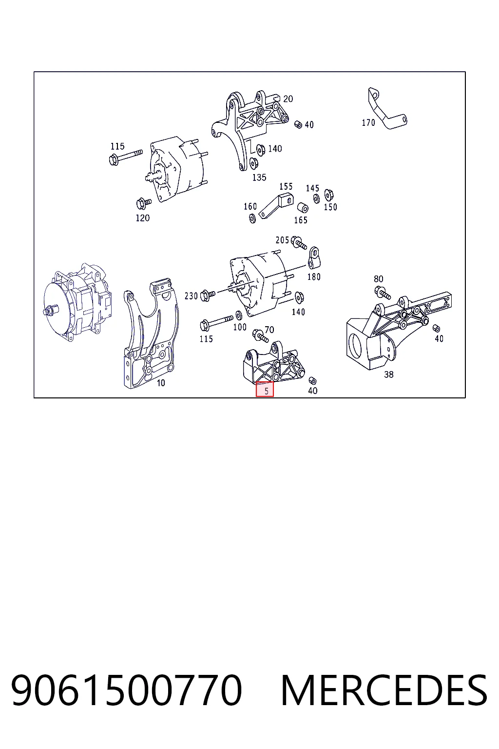 Soportes de motor Mercedes Benz Truck TRUCK ATEGO II camión plataforma/chasis (2004 - 2026) precio, desde 60,50 EUR