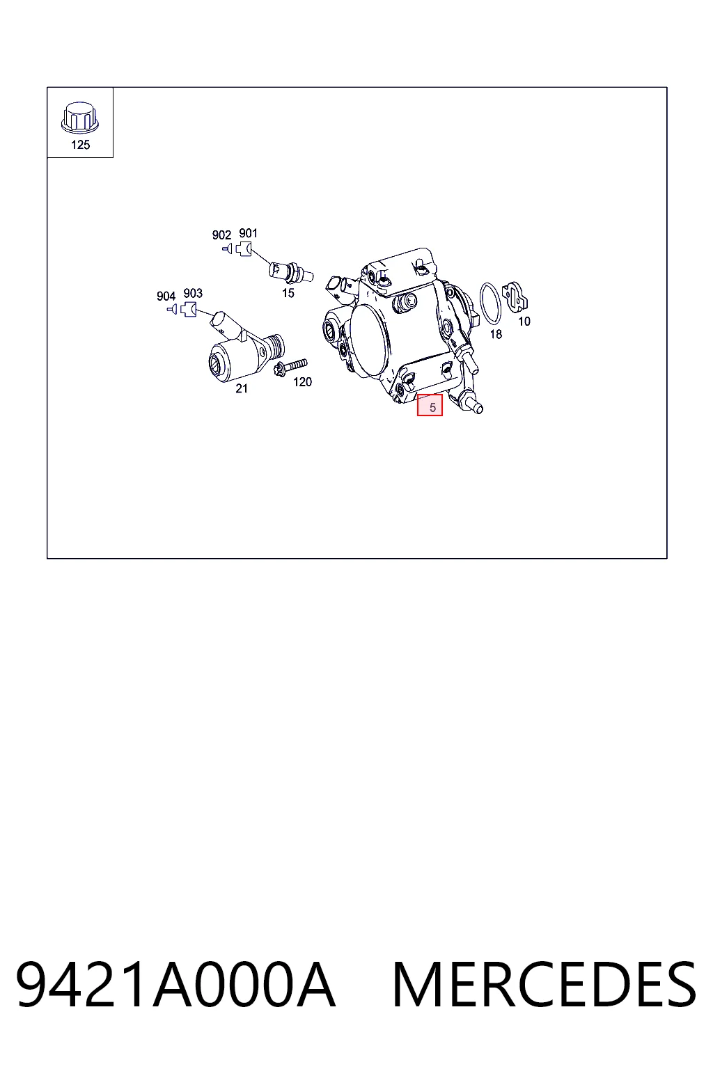 Comprar 9421A000A VAG Bomba inyectora