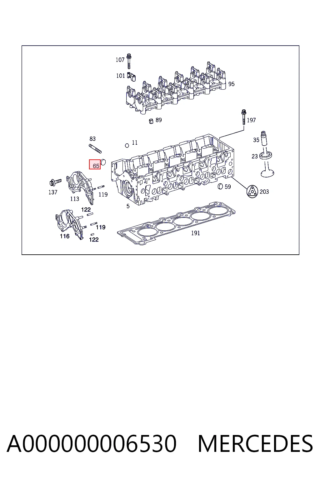 A000000006530 Mercedes