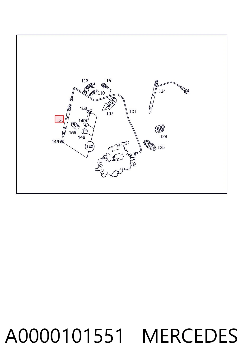 A0000101551 Mercedes