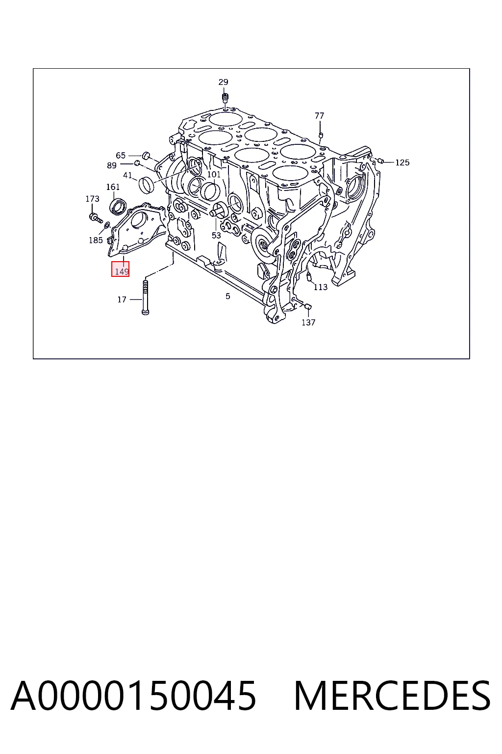 A0000150045 Mercedes