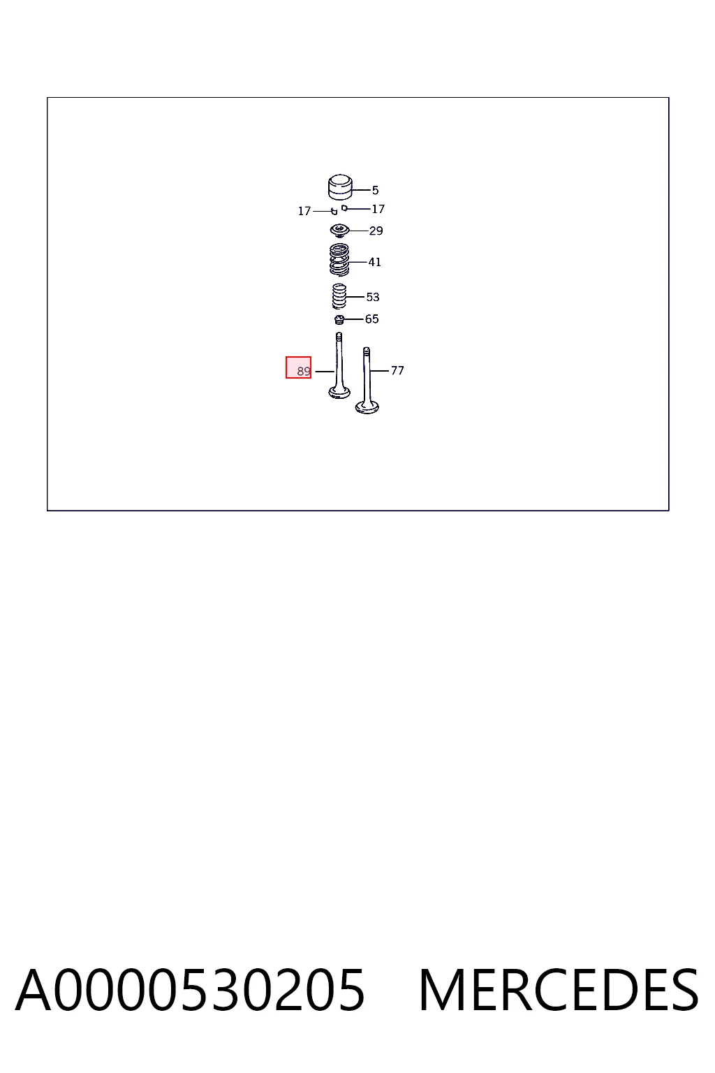 A0000530205 Mercedes