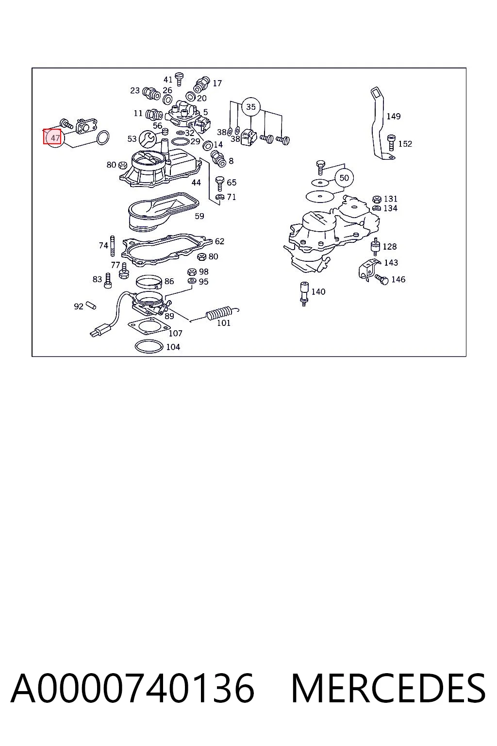 Comprar Sensor de posición del acelerador Mercedes E T124 a bajo precio