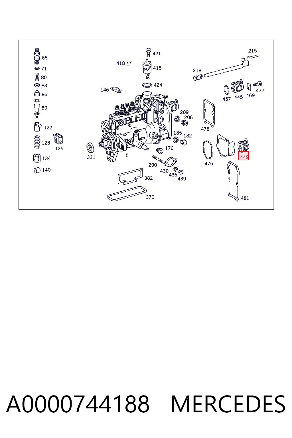 A0000744188 Mercedes