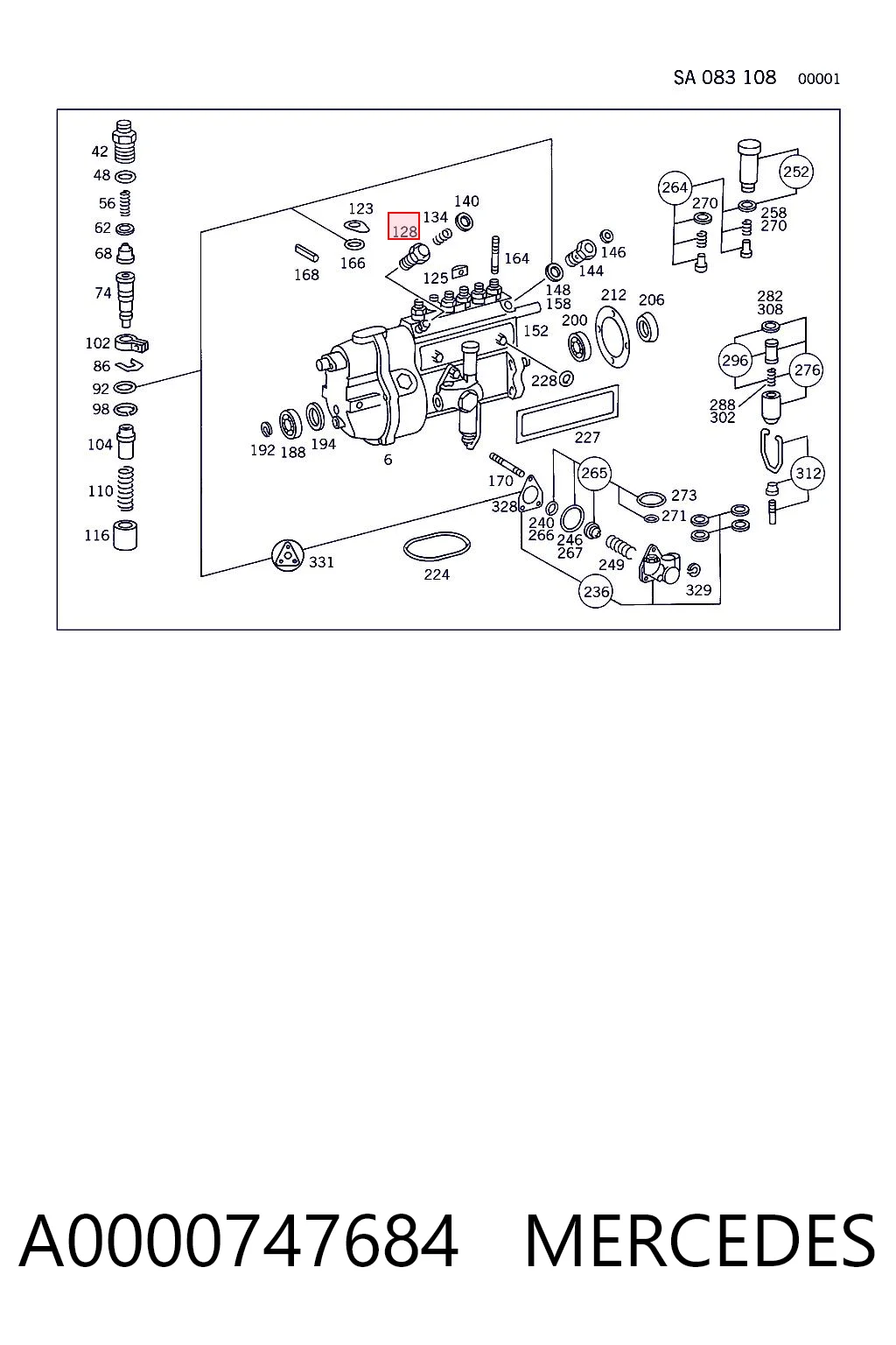 A0000747684 Mercedes
