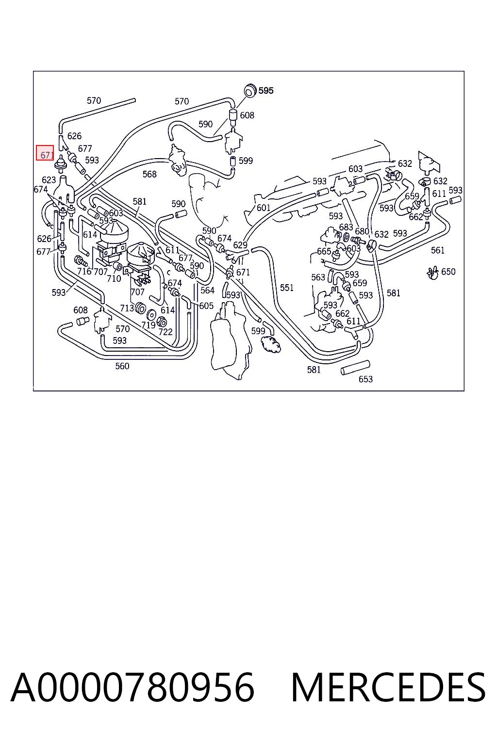 A0000780956 Mercedes
