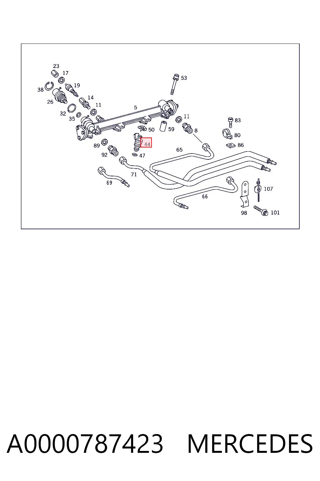 A0000787423 Mercedes