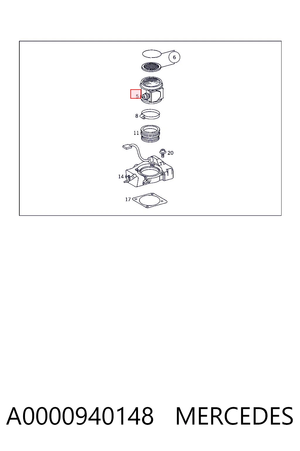 A0000940148 Mercedes