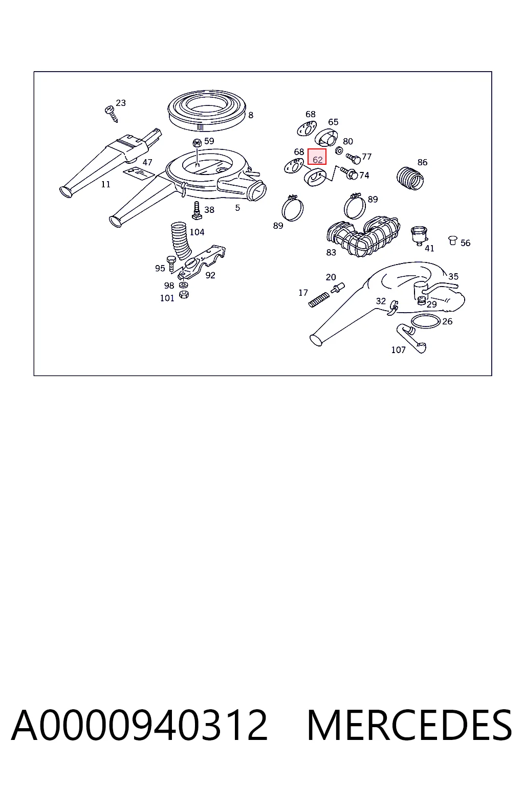 A0000940312 Mercedes