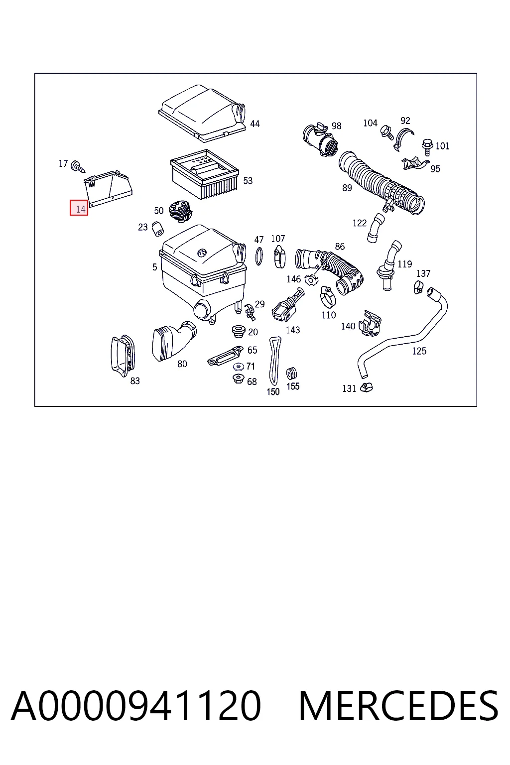 A0000941120 Mercedes