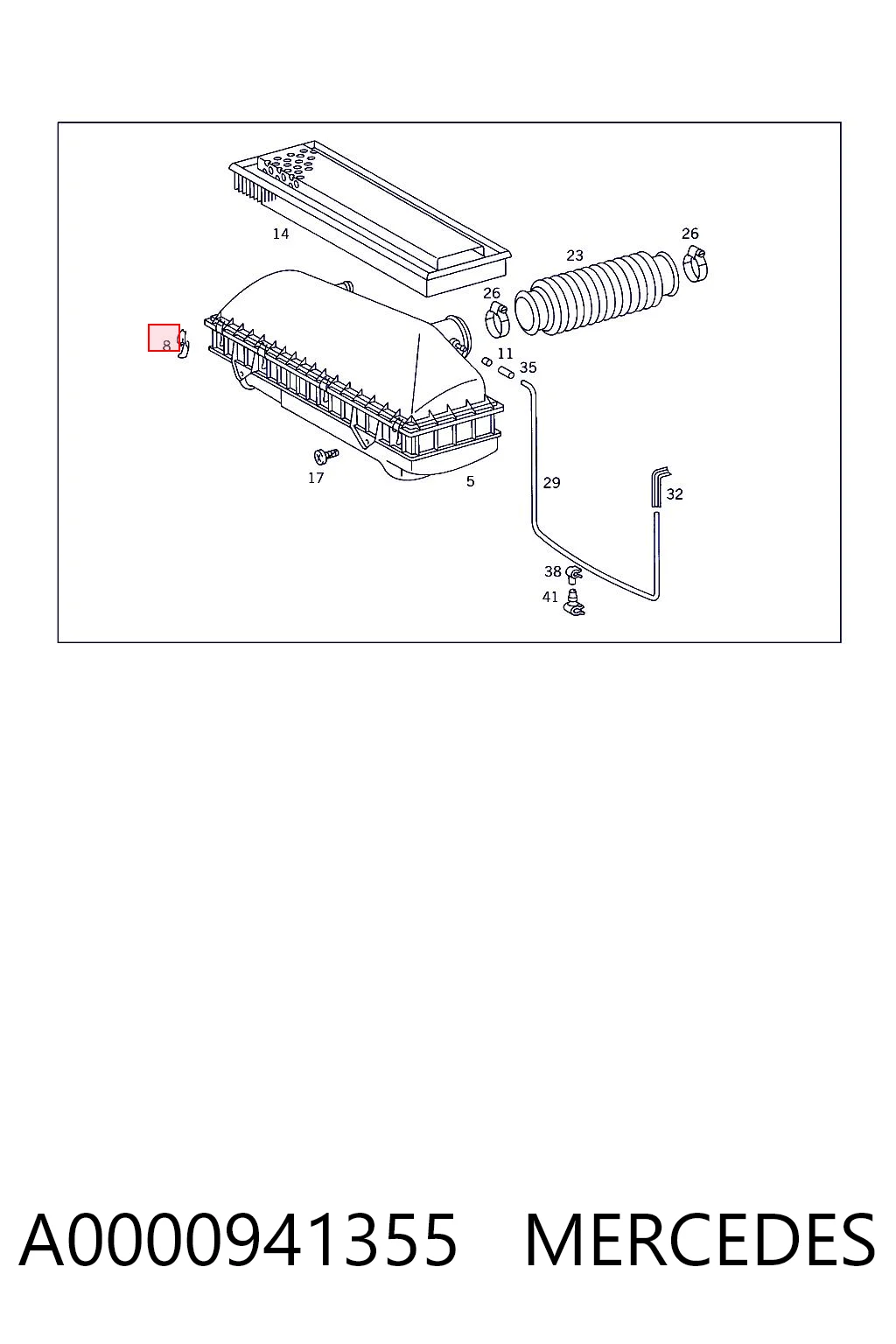 A0000941355 Mercedes