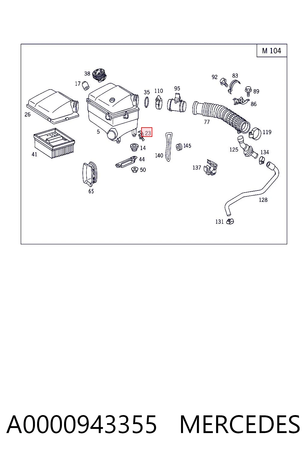 A0000943355 Mercedes