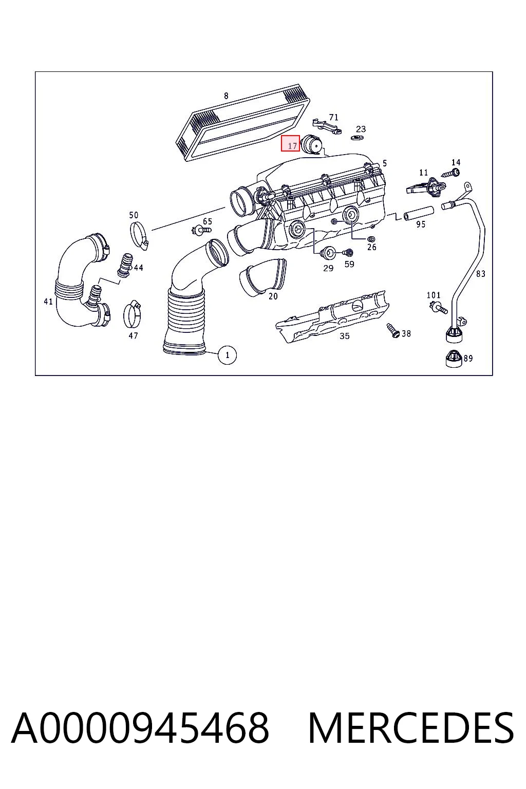 A0000945468 Mercedes