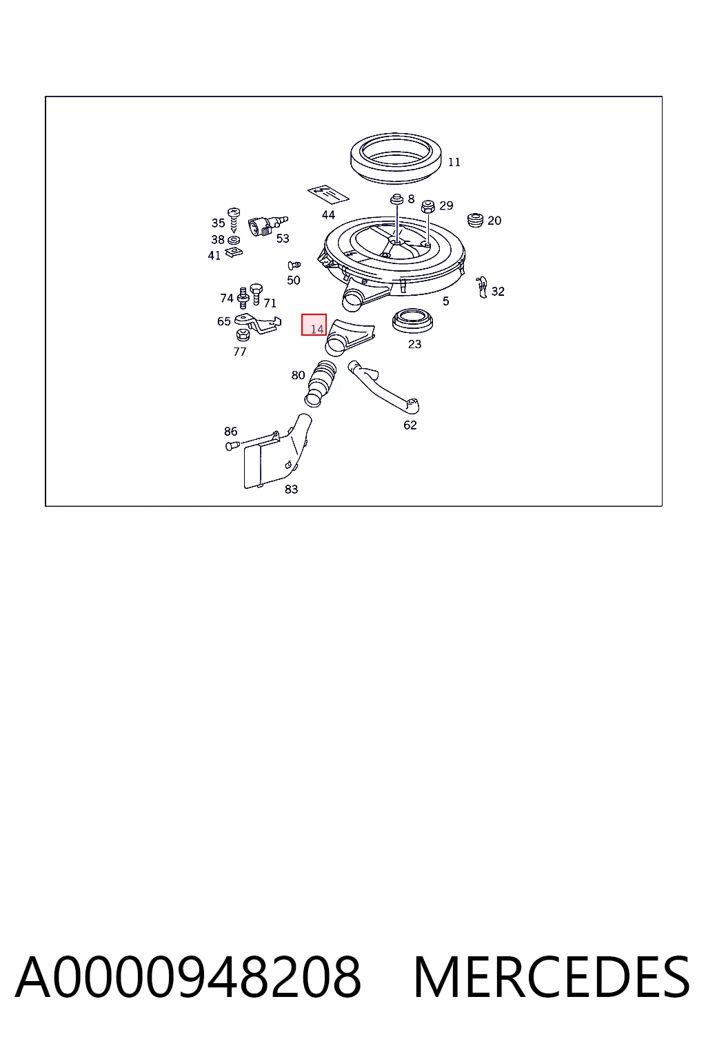 A0000948208 Mercedes