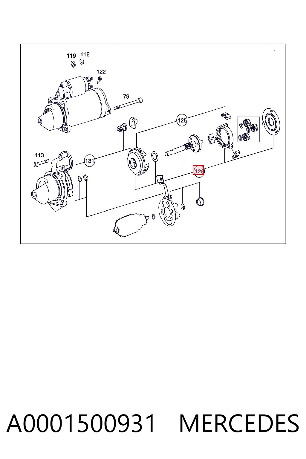 Reductor de arranque Bosch 6033AD3306