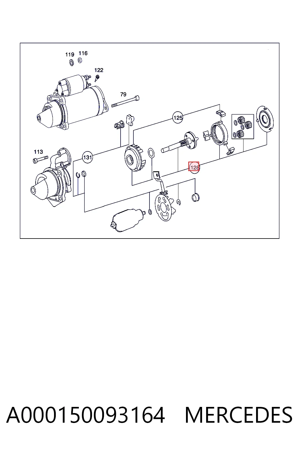 Reductor de arranque 6033AD3306 Bosch