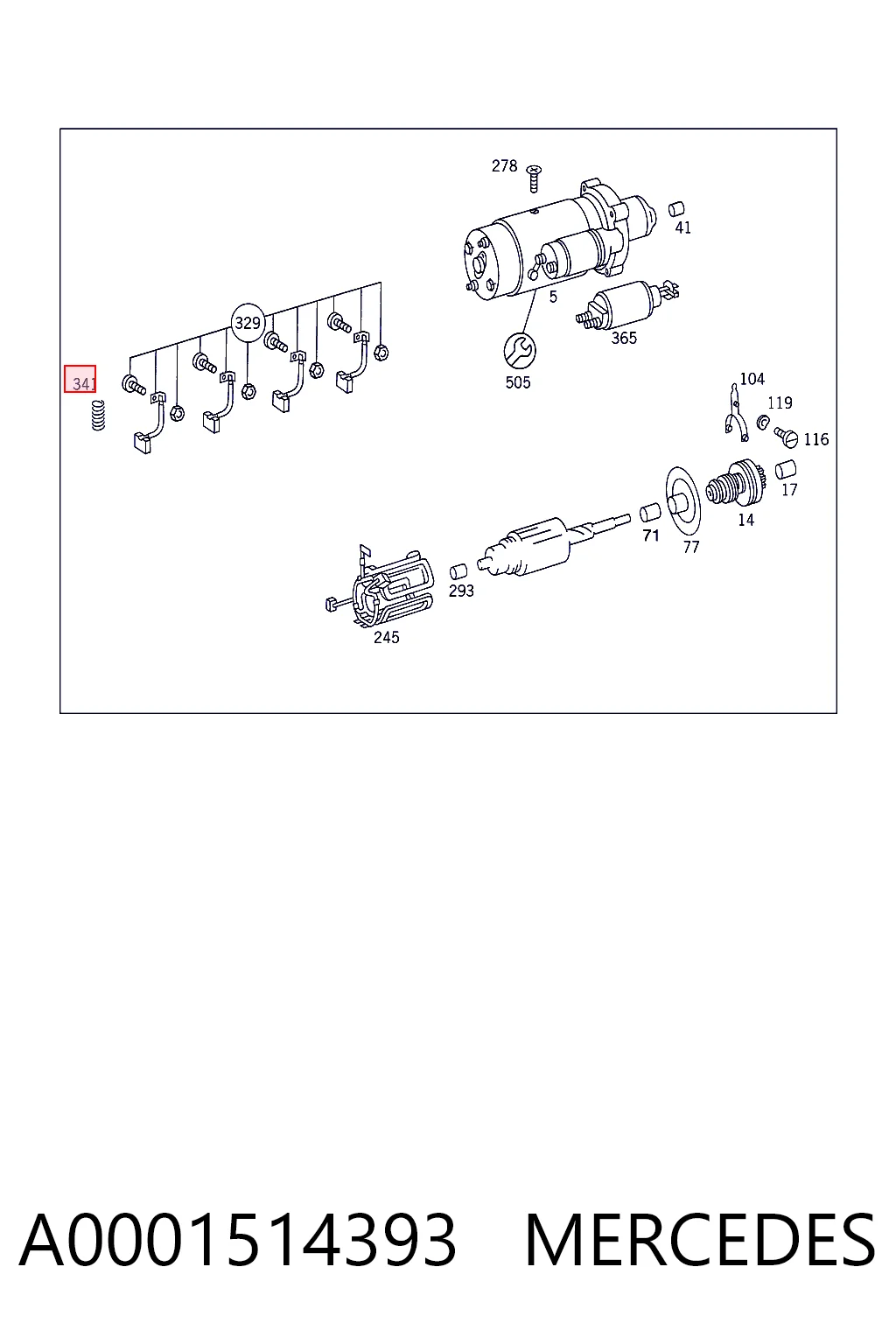 A0001514393 Mercedes