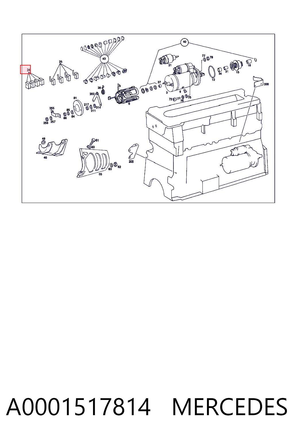 A0001517814 Mercedes