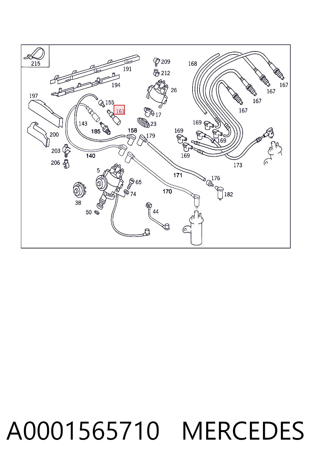 A0001565710 Mercedes