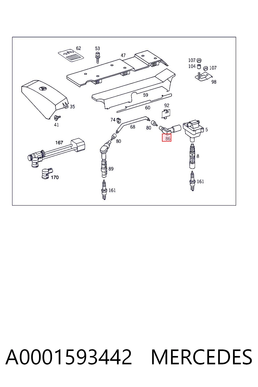A0001593442 Mercedes