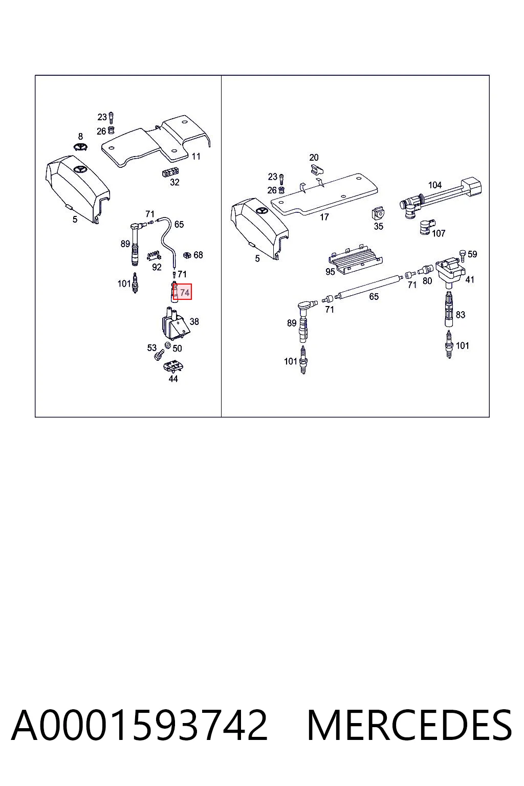 A0001593742 Mercedes