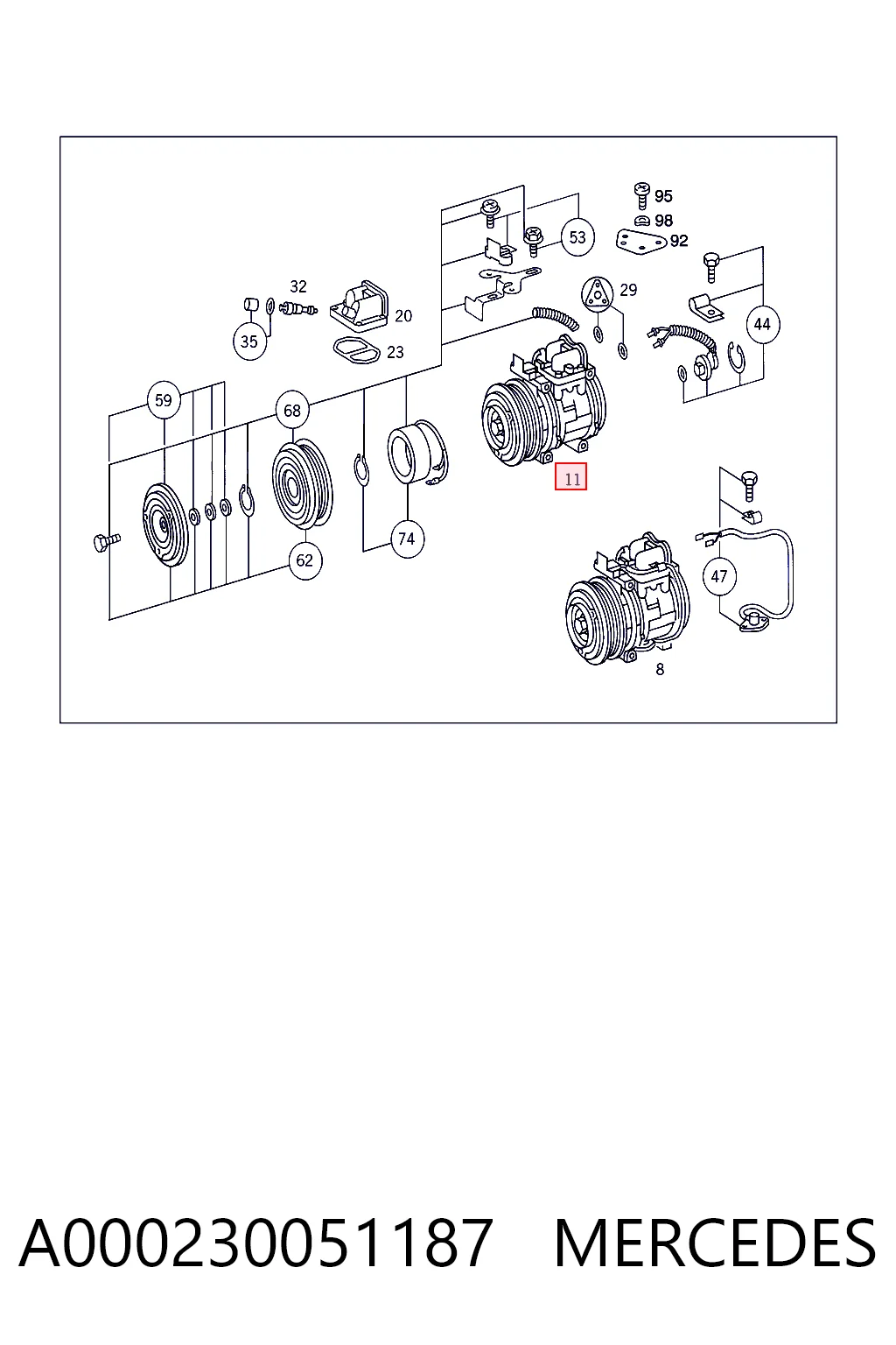 A000230051187 Mercedes