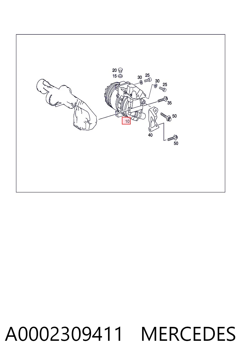 A0002309411 Mercedes