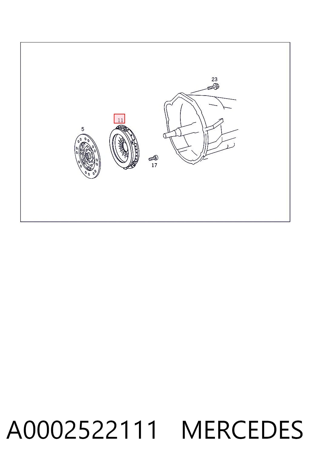 A0002522111 Mercedes
