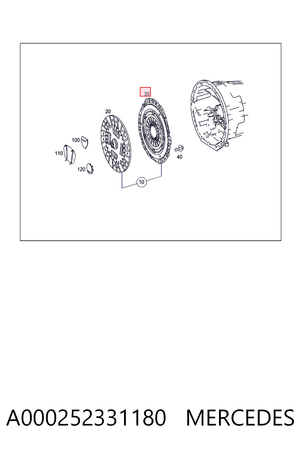 Comprar Plato de presión de embrague Mercedes E  W211