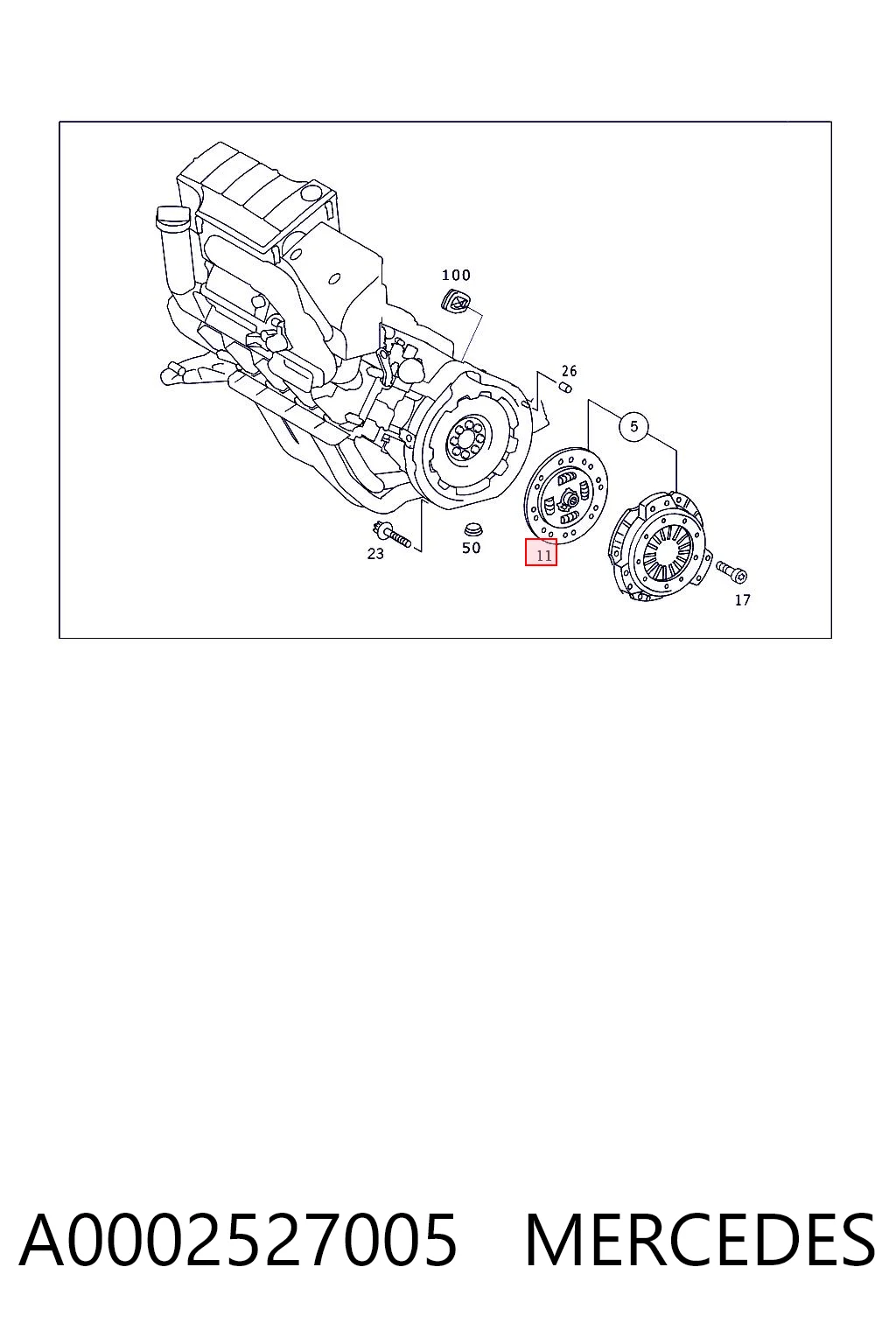 A0002527005 Mercedes